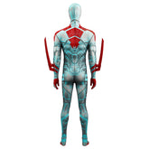 Spider-man 2099 Cosplay Costume for Men Jumpsuit Costume Cosplay Spider-man Halloween Party Suit